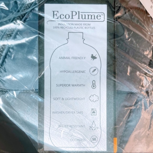 Bernardo Quilted Gray Packable Puffer Hood Jacket - Picture 10 of 12